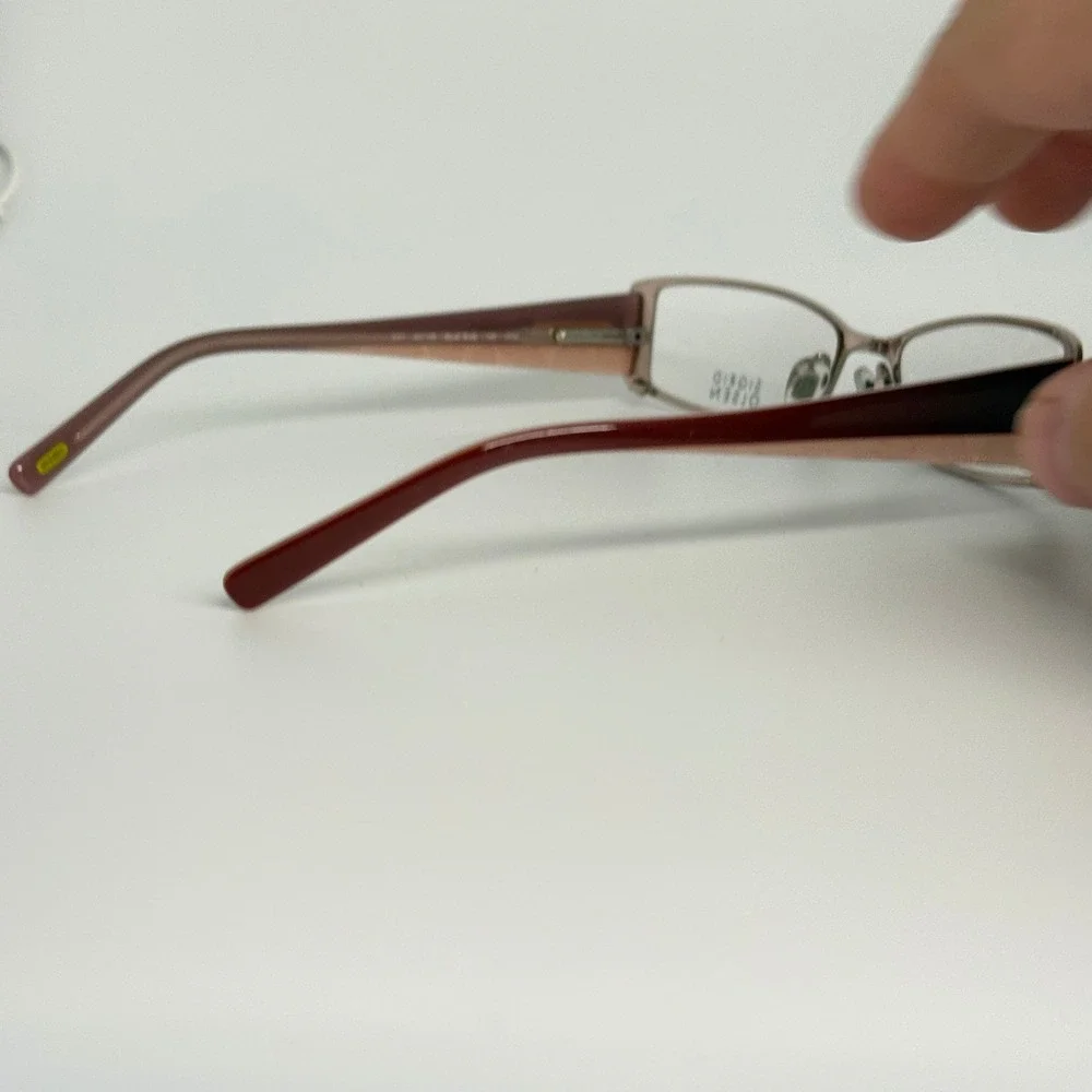 Sigrid Olsen‎ SO 103 Blush Rose Eyeglasses Frames 135mm Rectangular Pink Womens